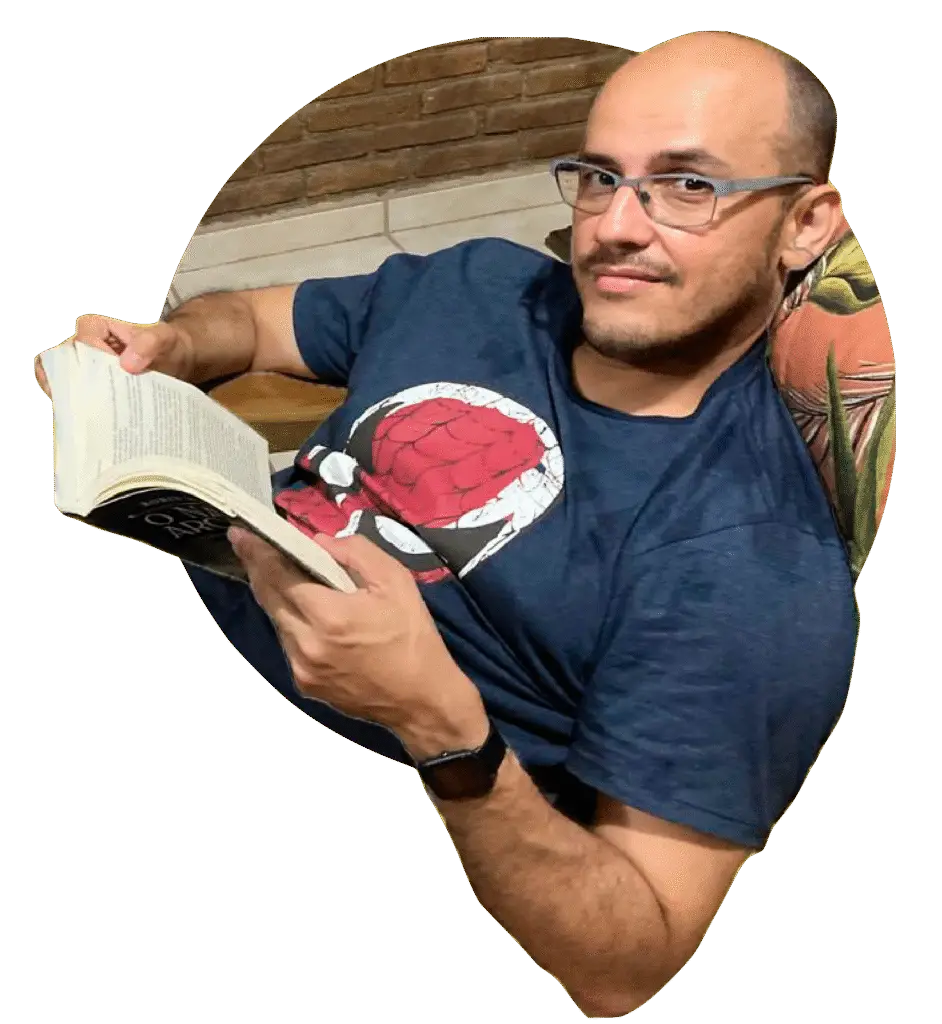 Ricardo Inacio Dondoni, autor de Sombras da Aurora – fantasia épica brasileira com ladino, paladino e princesa élfica